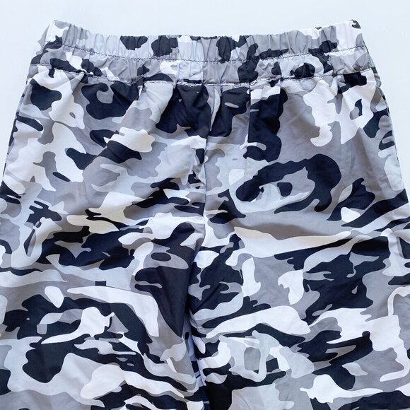 Adult Balera Dance Pants Size L Black White Gray Camo Hip Hop Dancewear Pop Star - Picture 7 of 9